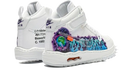 Nike Air Force 1 Mid Off-White Graffiti White