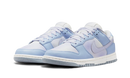 Dunk Low White Blue Airbrush