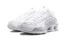 Nike Shox R4 White Metallic Silver