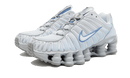 Nike Shox TL Metallic Platinum Blue Tint