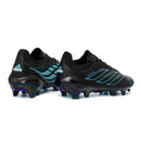 Chuteira Campo Adidas Predator Tongue 26 Elite FG Preto e Azul