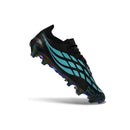 Chuteira Campo Adidas Predator Tongue 26 Elite FG Preto e Azul