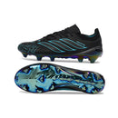Chuteira Campo Adidas Predator Tongue 26 Elite FG Preto e Azul