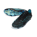 Chuteira Campo Adidas Predator Tongue 26 Elite FG Preto e Azul